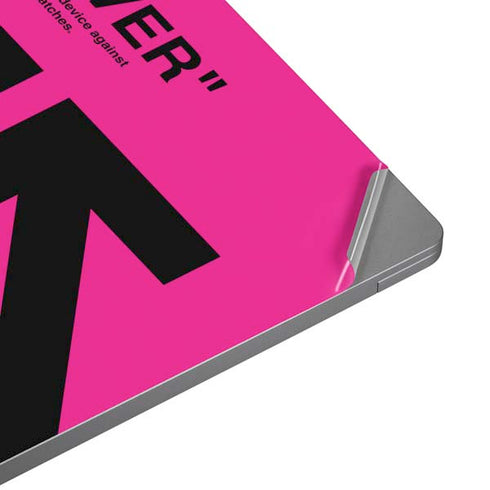 Black and Pink Arrows Universal Laptop 11in (8.8 x 6.2in) Skin